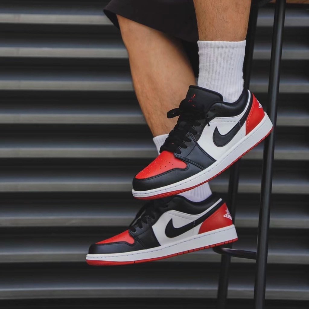 Air Jordan 1 Low "Bred Toe"