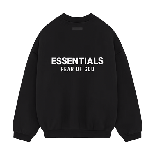 Essentials Fleece Crewneck Black