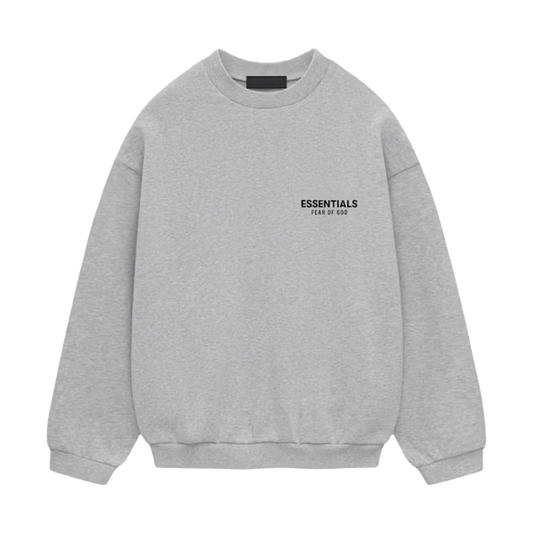 Essentials Fleece Crewneck Light Heather Gray