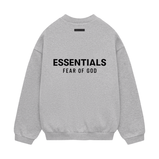 Essentials Fleece Crewneck Light Heather Gray
