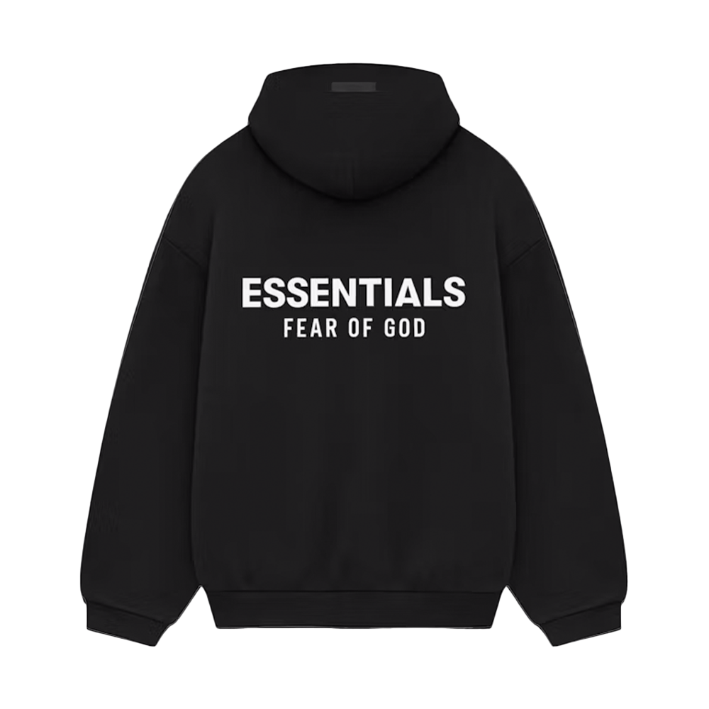 Essentials Fleece Hoodie Black