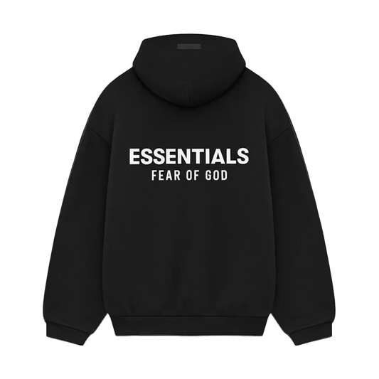 Essentials Fleece Hoodie Black