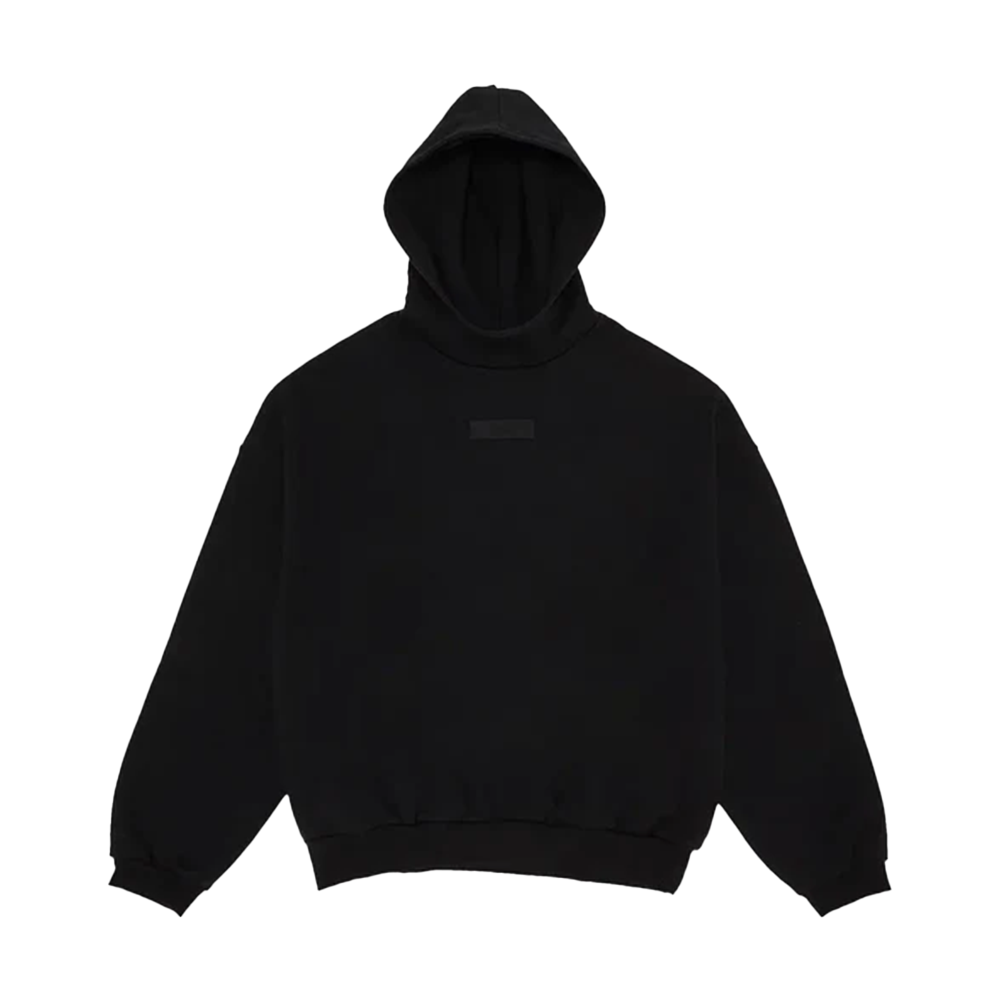 Essentials Hoodie Jet Black