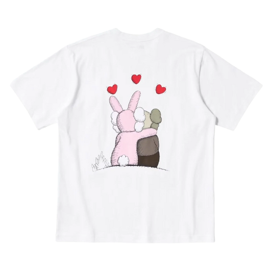 KAWS x Uniqlo Warhol UT Graphic 471321 T-shirt Pink