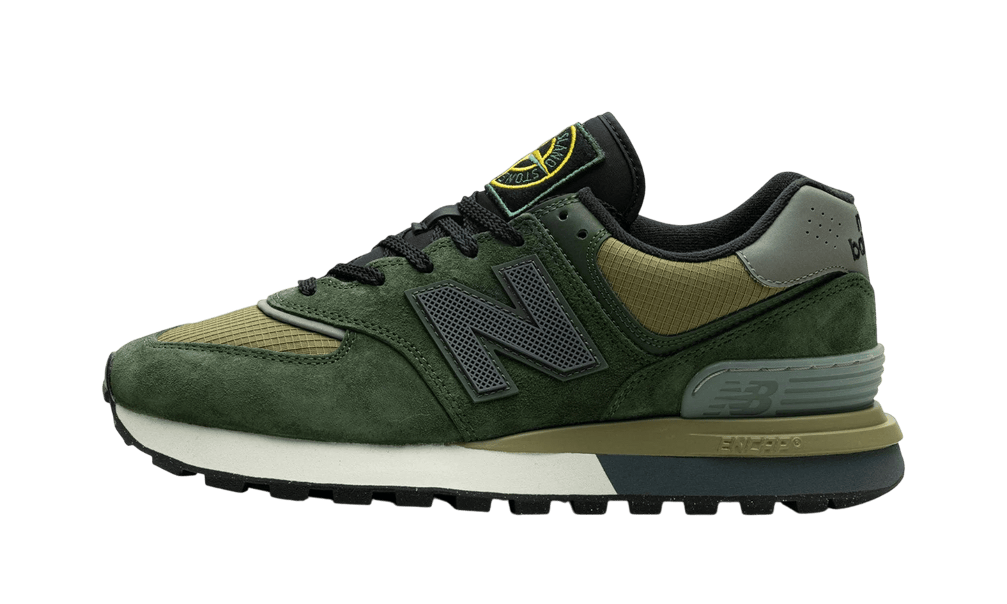 New Balance 574 Legacy Stone Island Dark Green