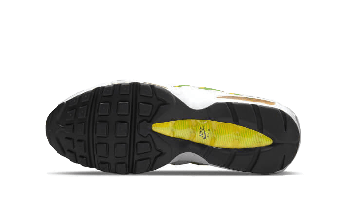 Nike Air Max 95 Essential White Green Apple Tour Yellow
