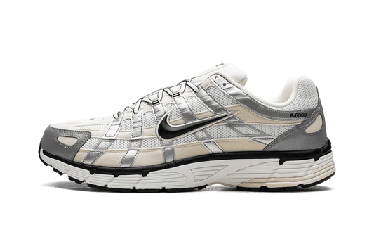 Nike P-6000 Coconut Milk Metallic Silver