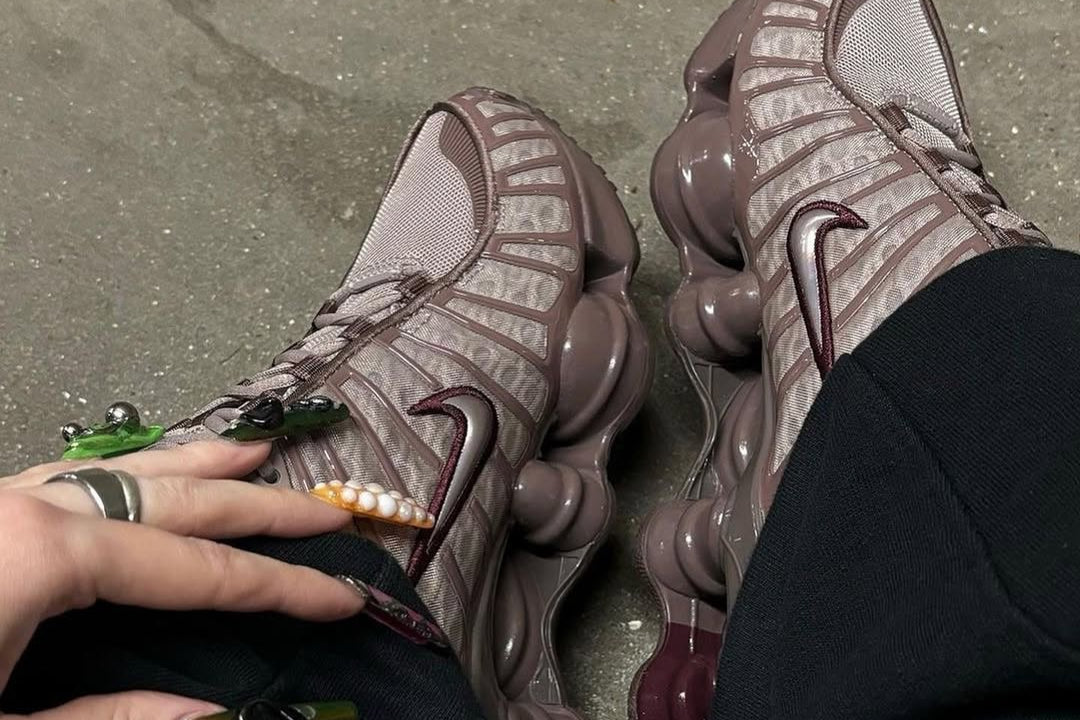 Nike Shox TL Pumice Night Maroon