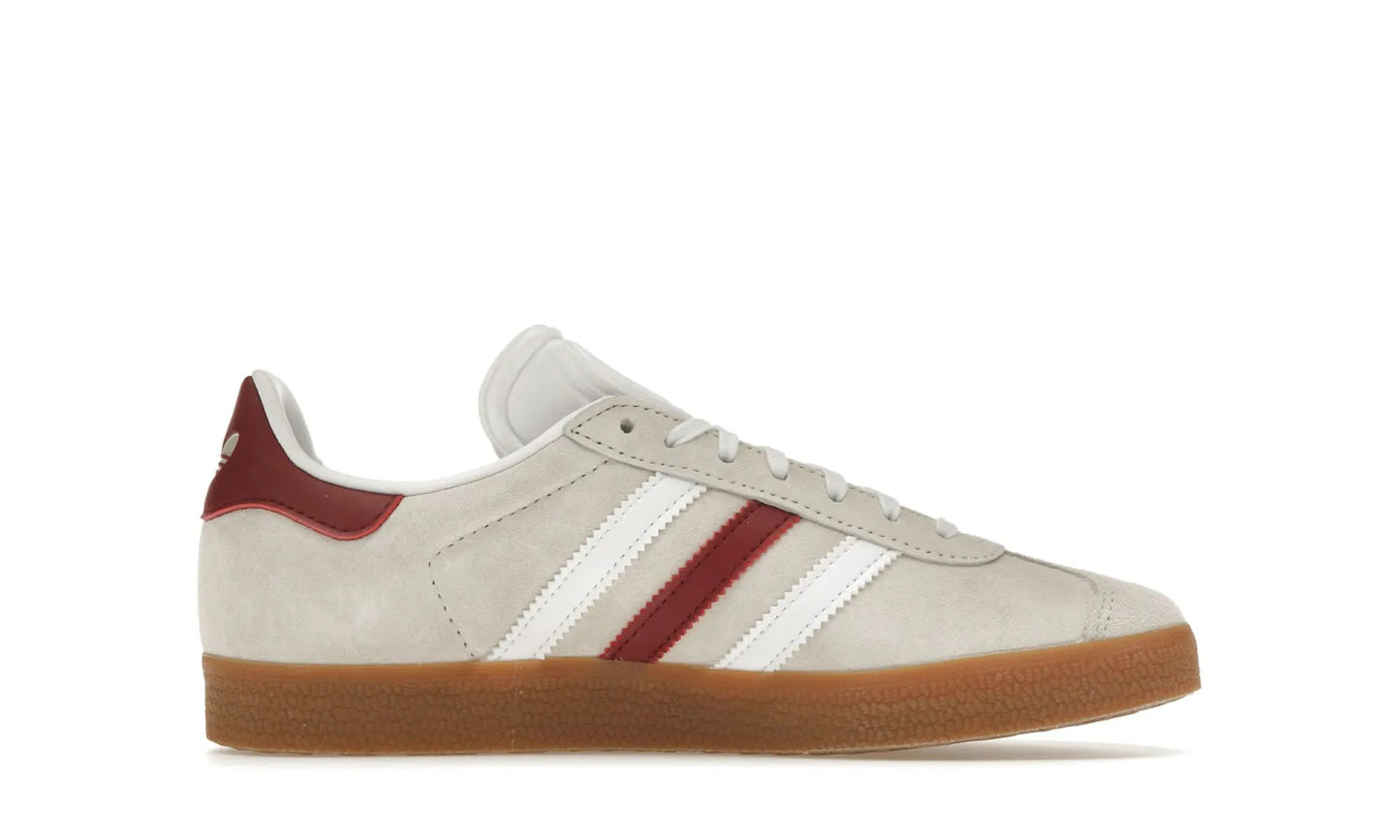 Adidas Gazelle Aluminum Collegiate Burgundy