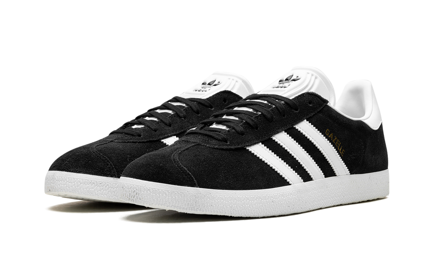 Adidas Gazelle Core Black Cloud White Gold