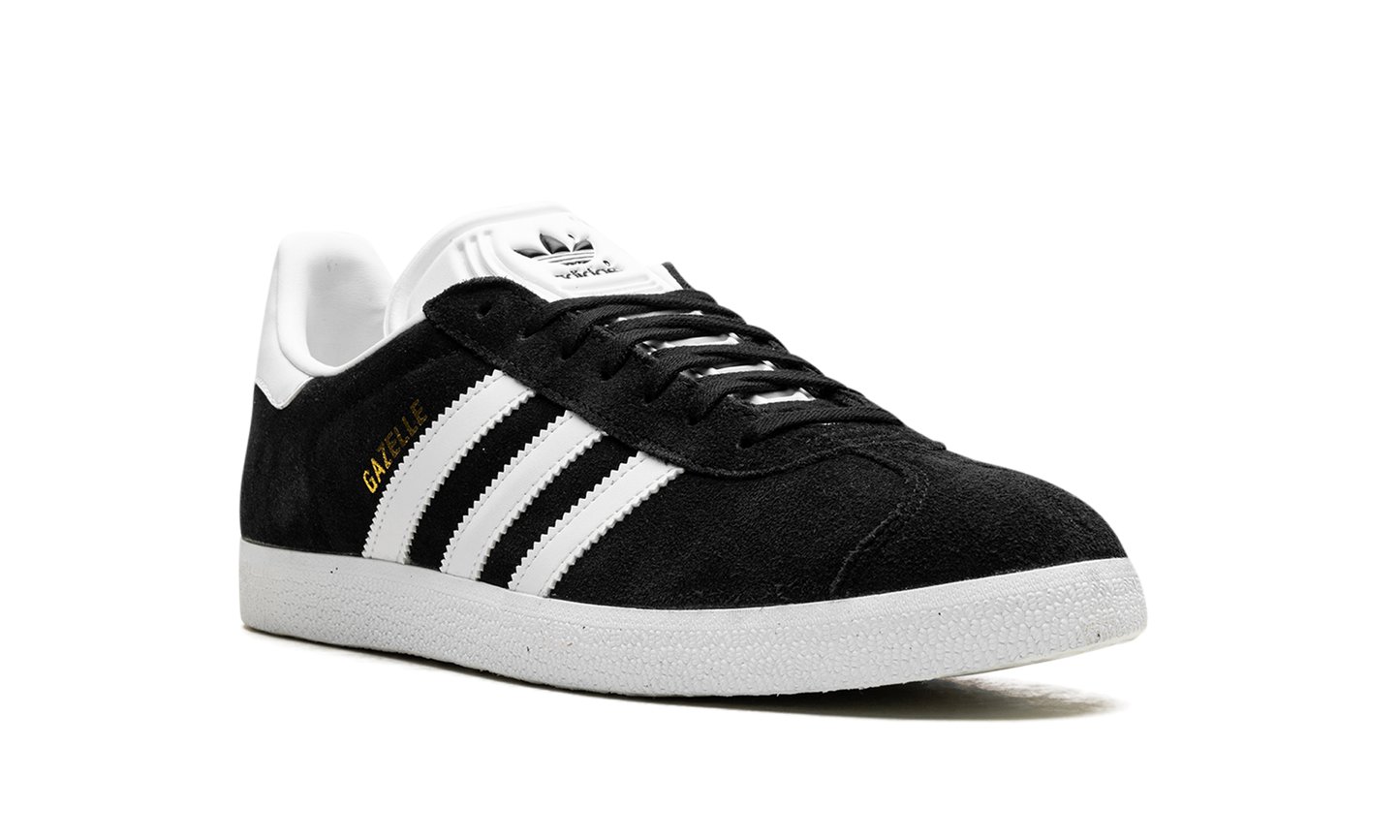 Adidas Gazelle Core Black Cloud White Gold