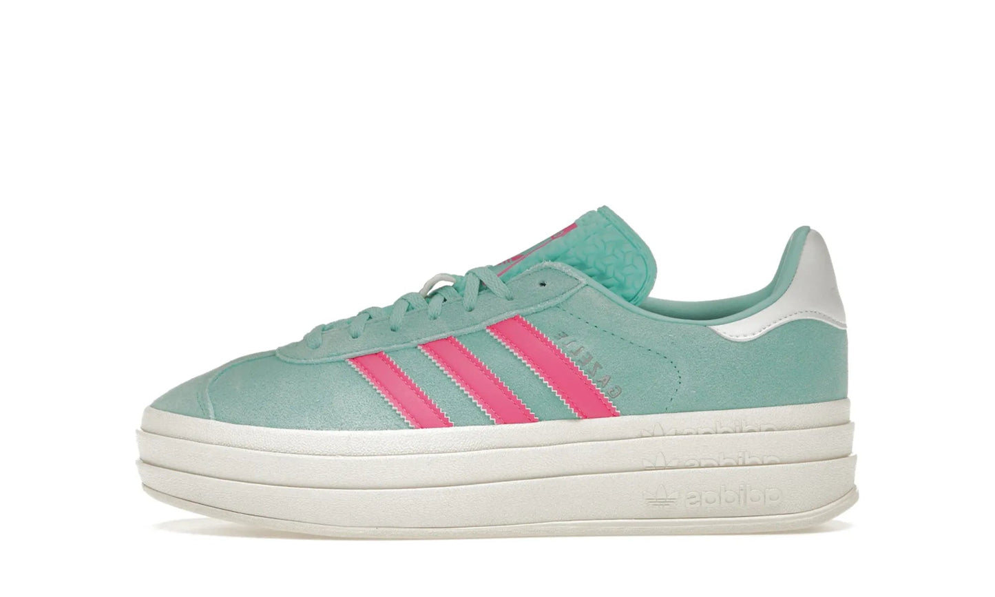 Adidas Gazelle Bold Flash Aqua Lucid Pink