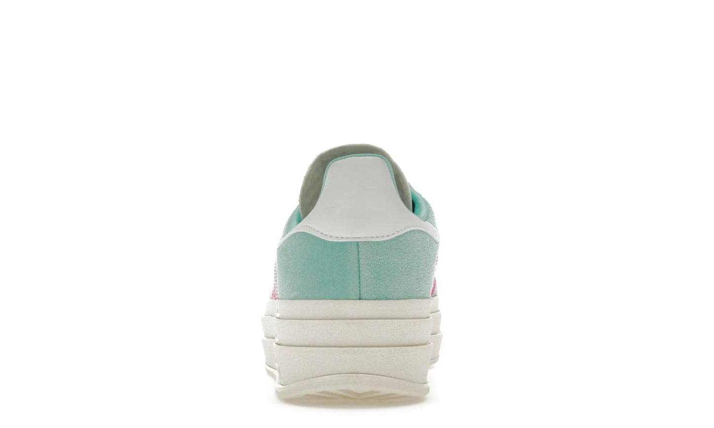 Adidas Gazelle Bold Flash Aqua Lucid Pink
