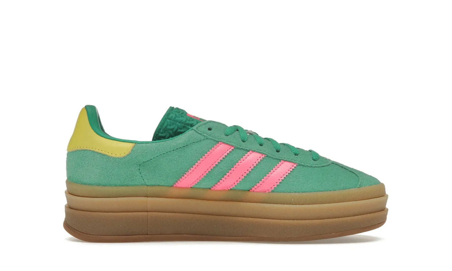 Adidas Gazelle Bold Court Green Lucid Pink