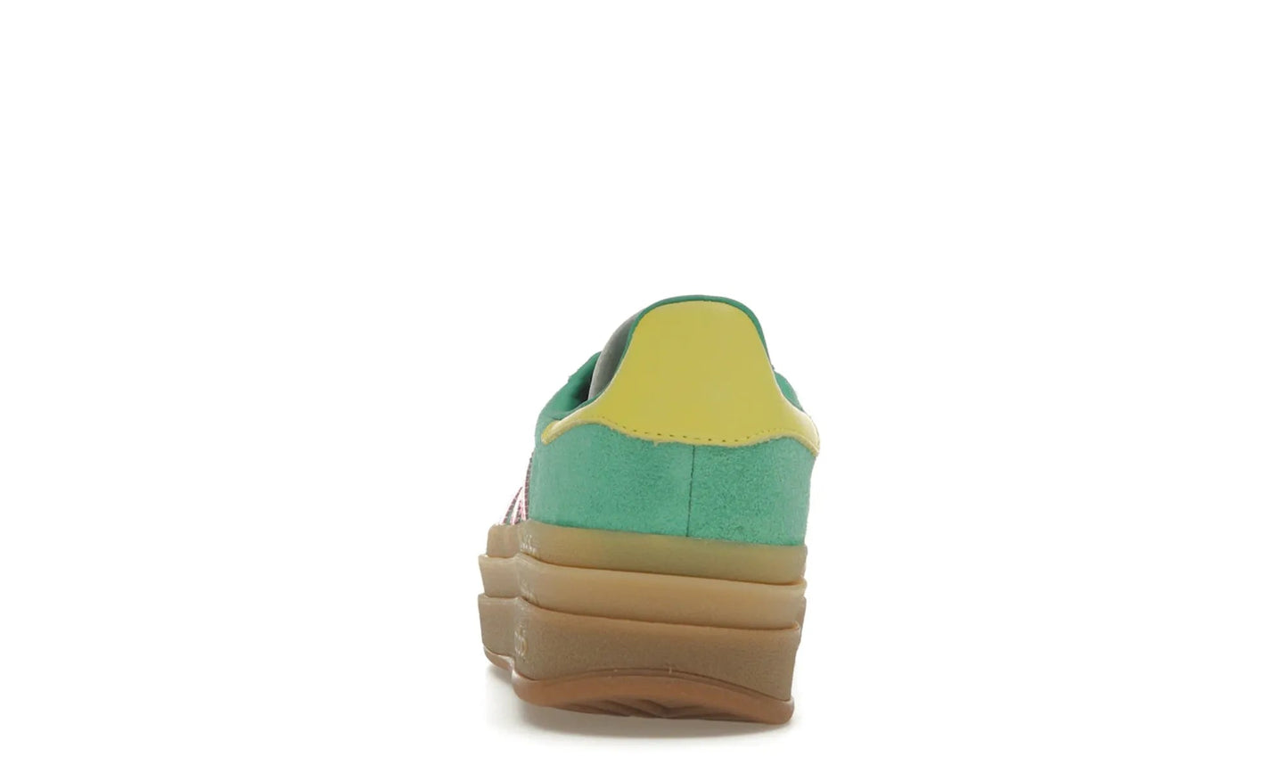 Adidas Gazelle Bold Court Green Lucid Pink