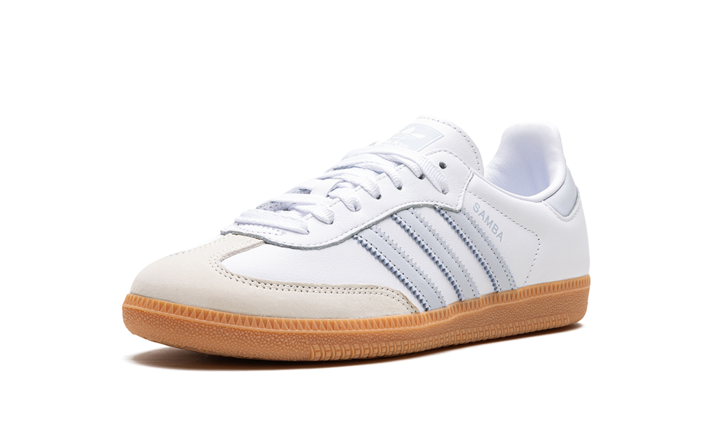 Adidas Samba OG White Halo Blue Gum