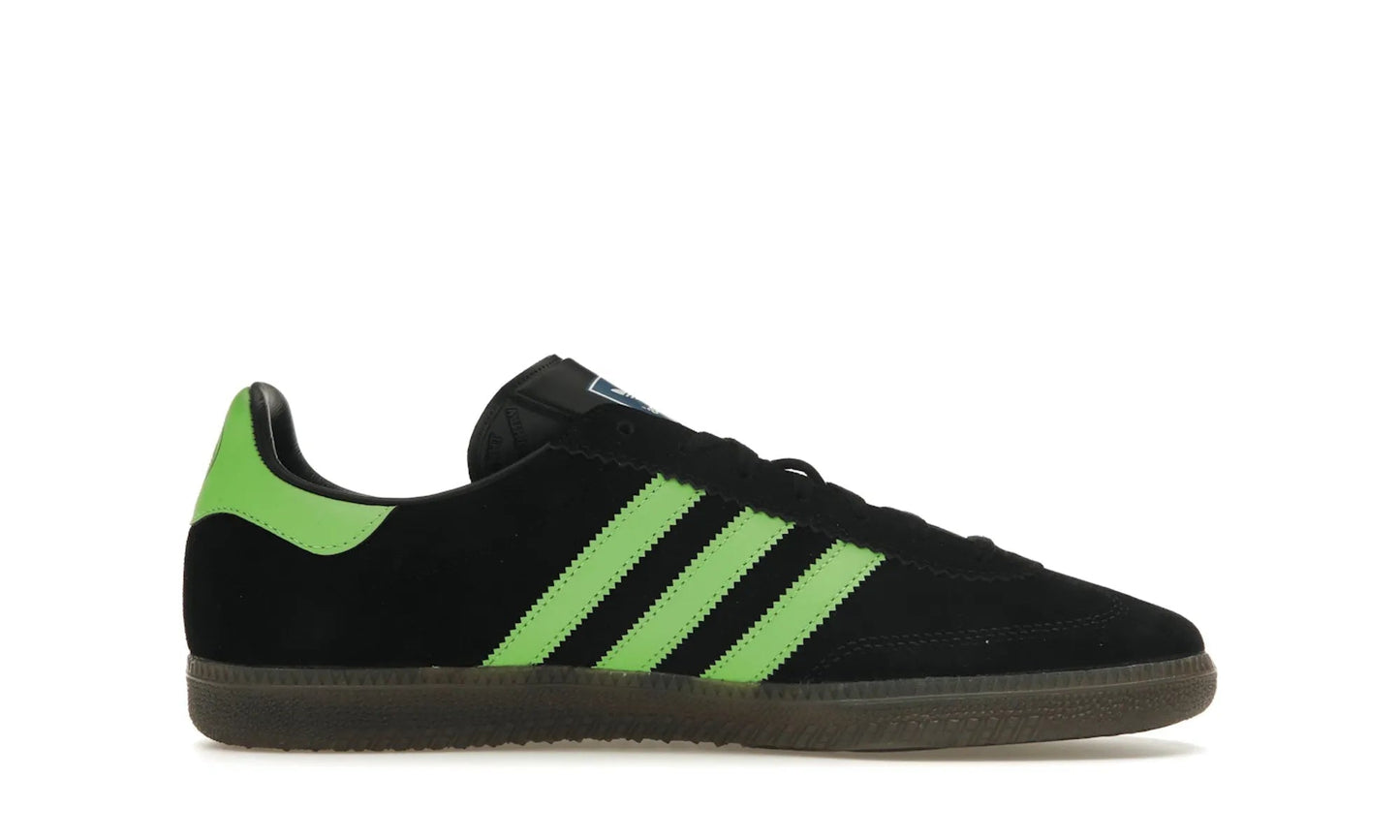 Adidas Samba Deco SPZL Black Lucid Lime