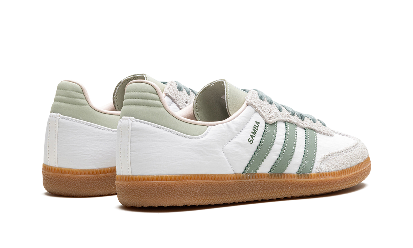 Adidas Samba OG Silver Green Putty Mauve