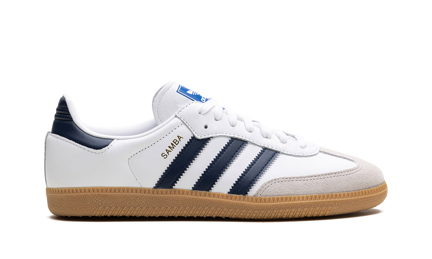 Adidas Samba OG White Night Indigo Gum