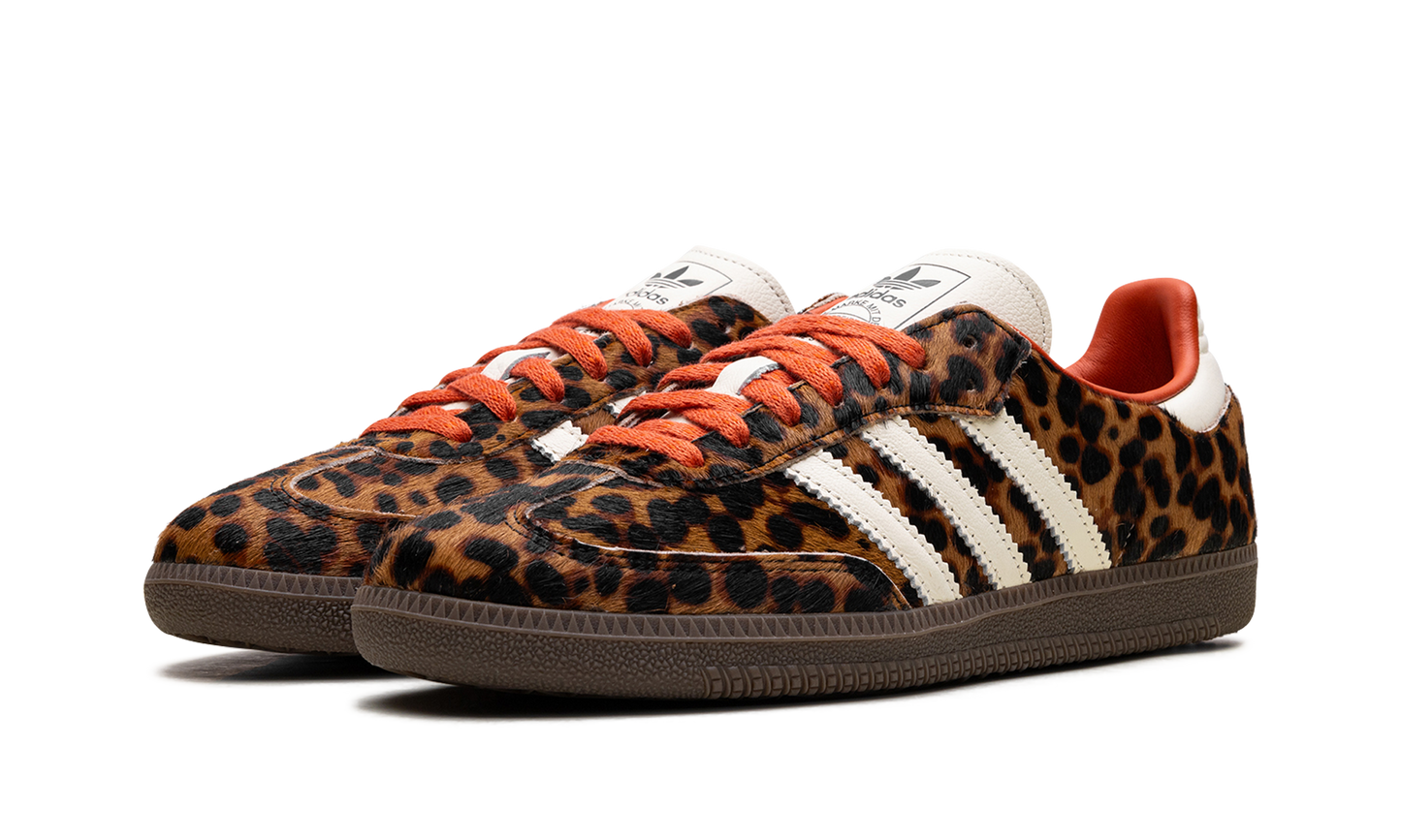 Adidas Samba OG Preloved Red Leopard