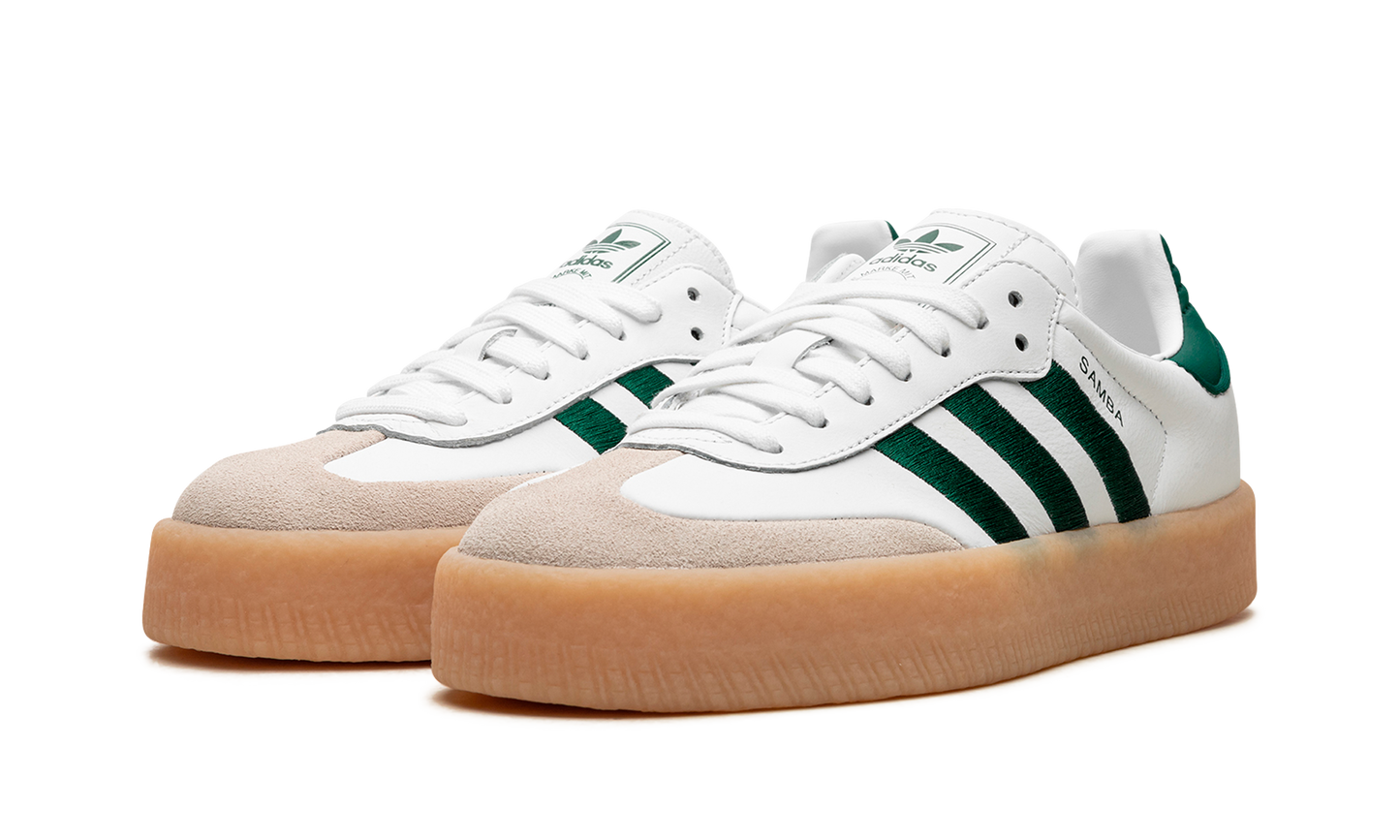 Adidas Sambae White Collegiate Green Gum