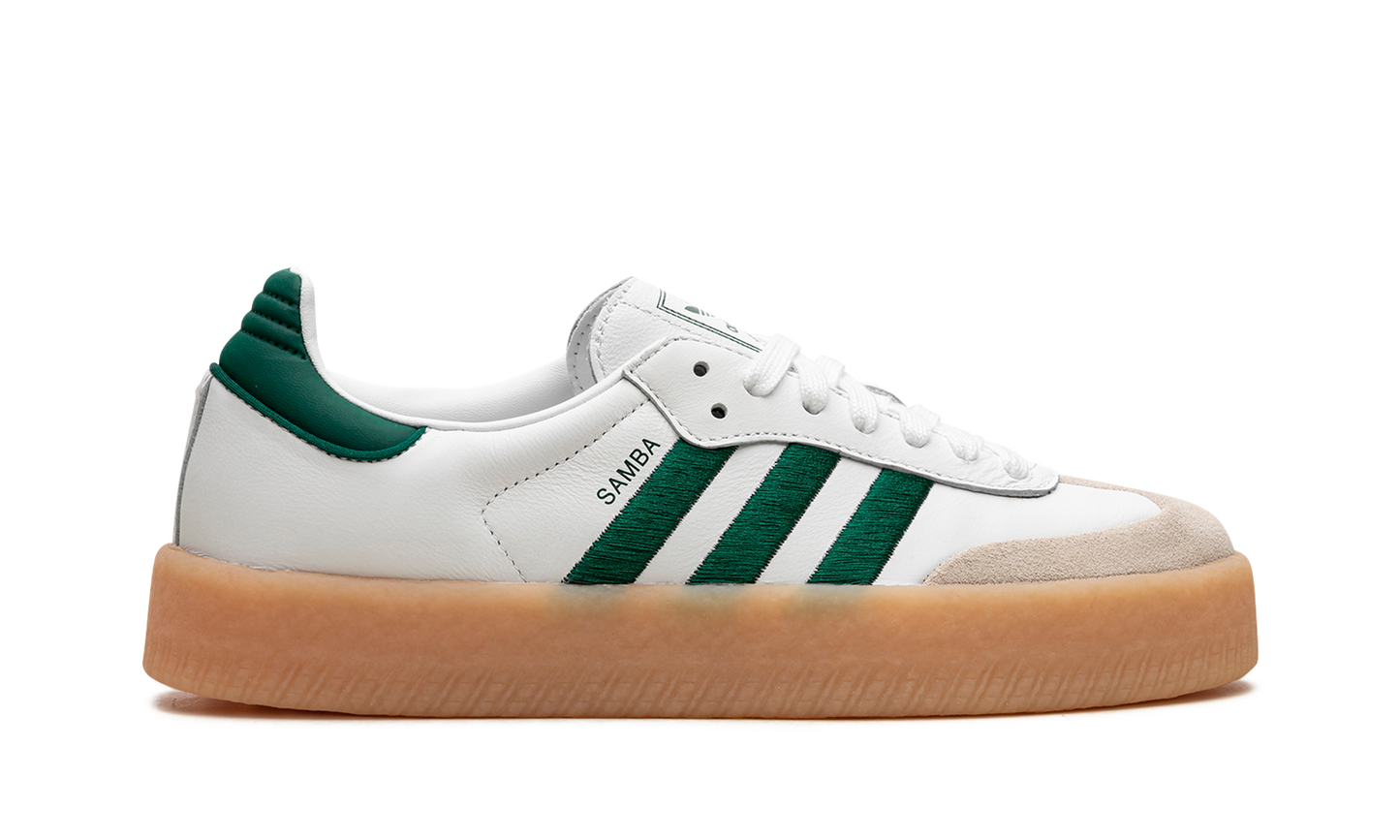 Adidas Sambae White Collegiate Green Gum