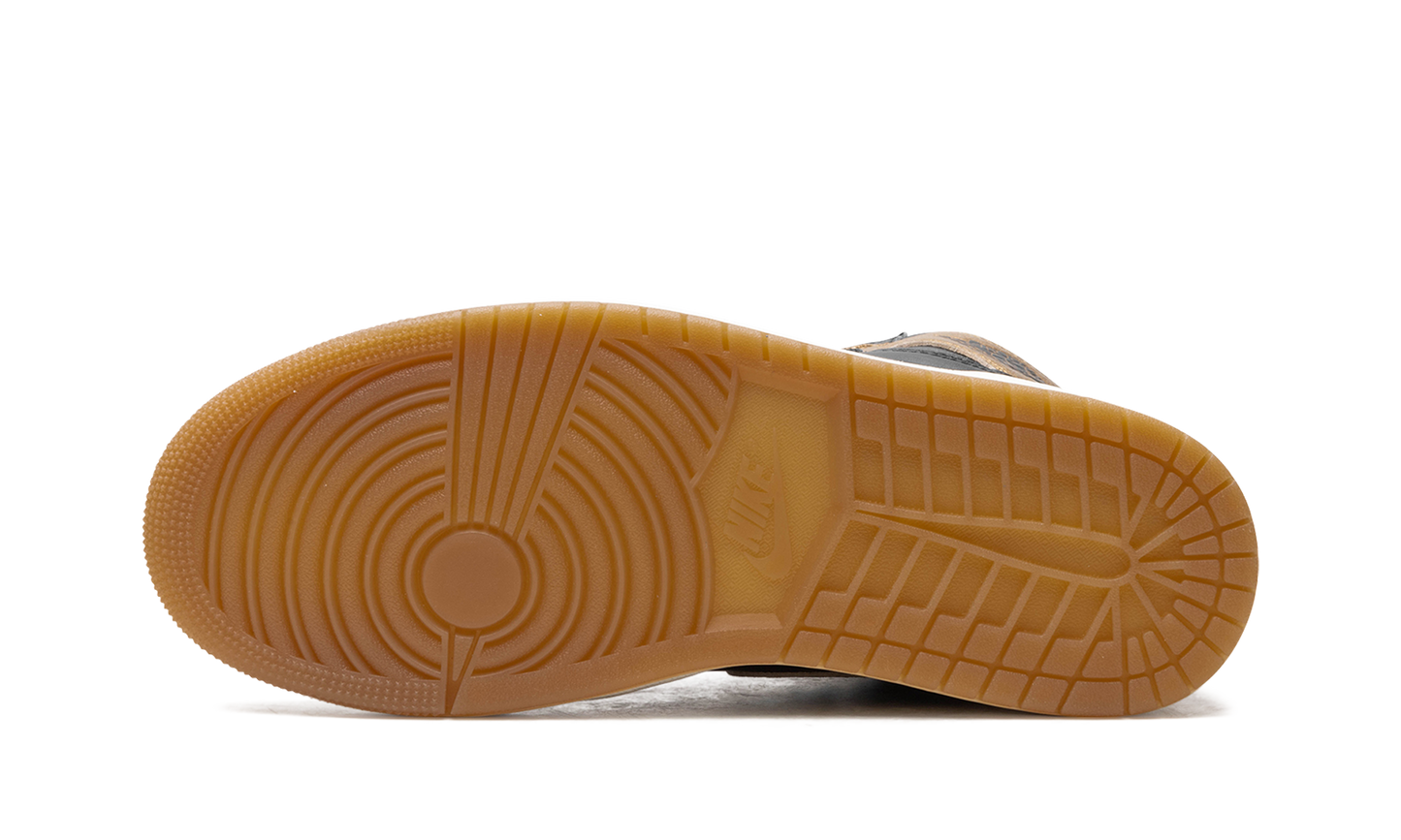 Air Jordan 1 Retro High OG Black Metallic Gold