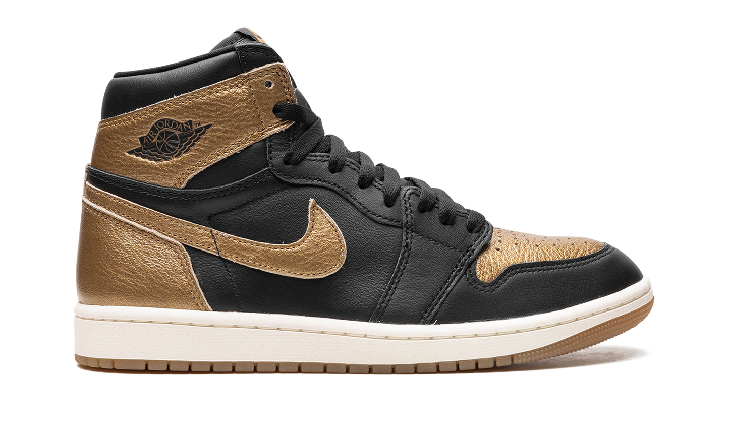 Air Jordan 1 Retro High OG Black Metallic Gold