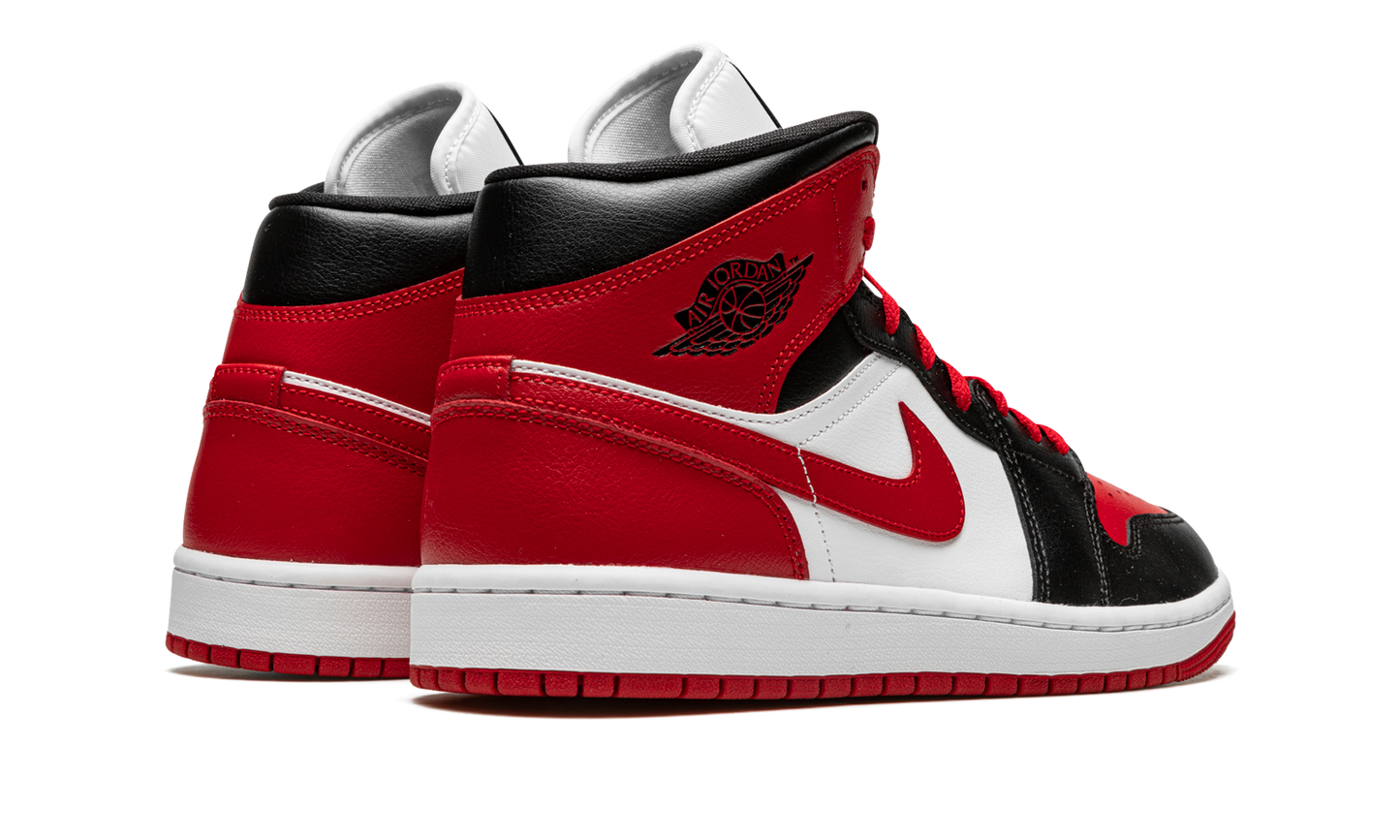 Air Jordan 1 Mid Alternate Bred Toe