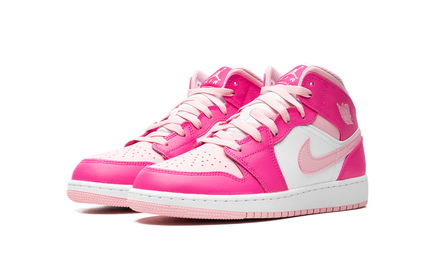 Air Jordan 1 Mid Fierce Pink