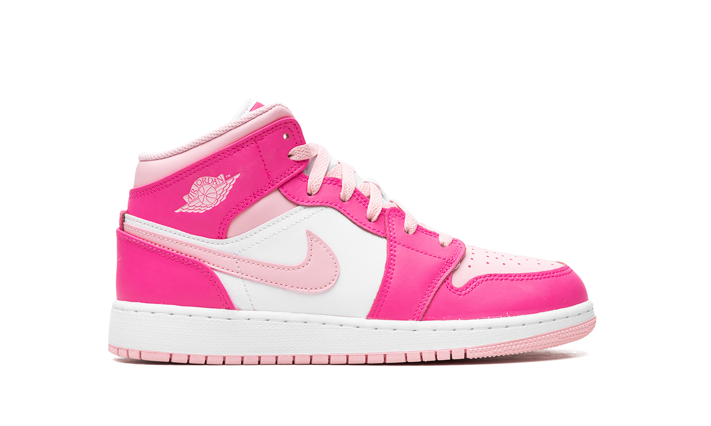Air Jordan 1 Mid Fierce Pink