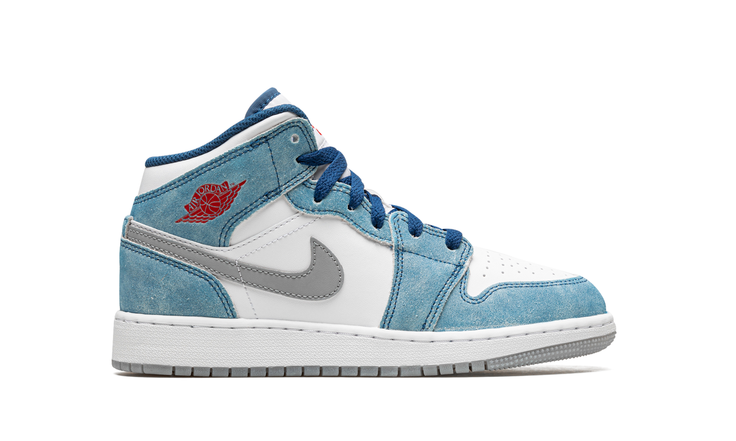 Air Jordan 1 Mid SE French Blue Light Steel