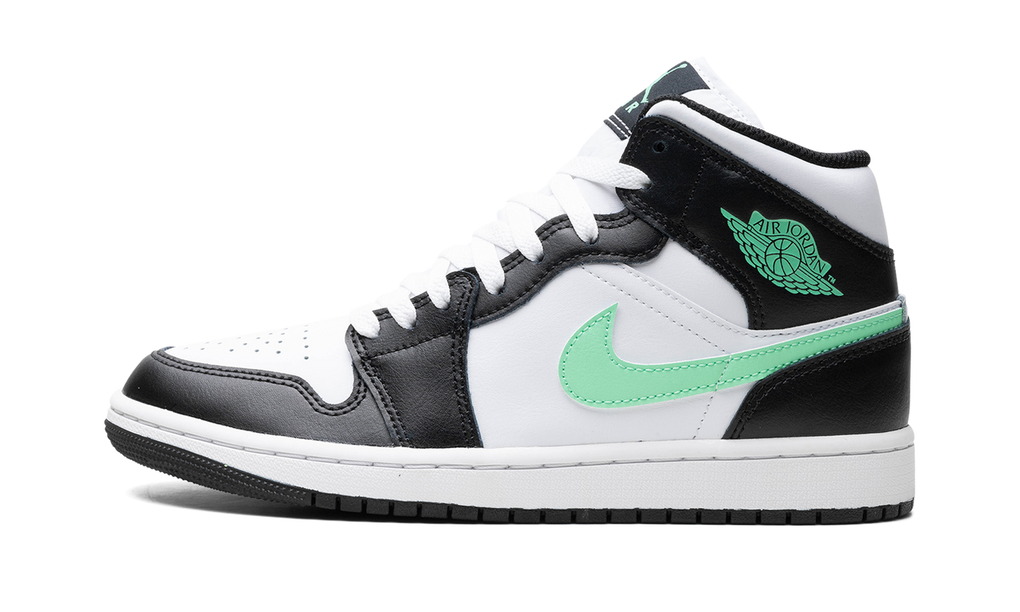 Air Jordan 1 Mid Green Glow