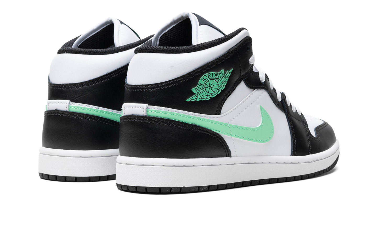Air Jordan 1 Mid Green Glow