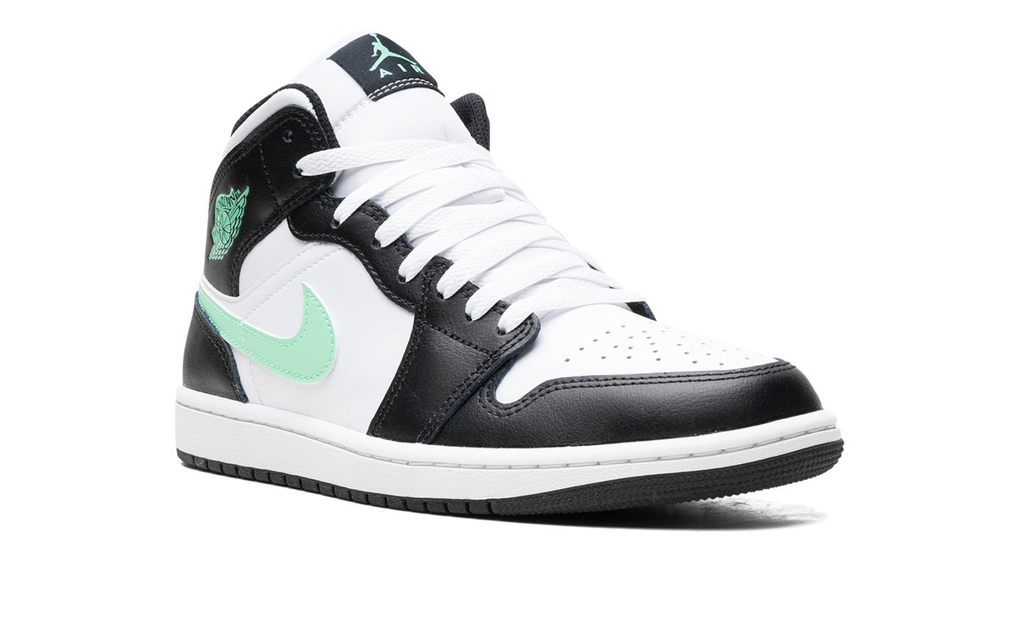 Air Jordan 1 Mid Green Glow