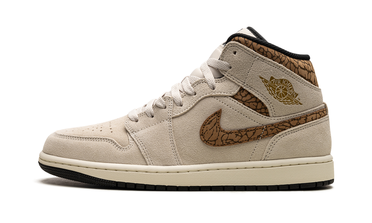 Air Jordan 1 Mid SE Brown Elephant