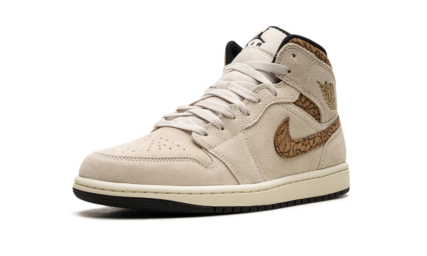 Air Jordan 1 Mid SE Brown Elephant