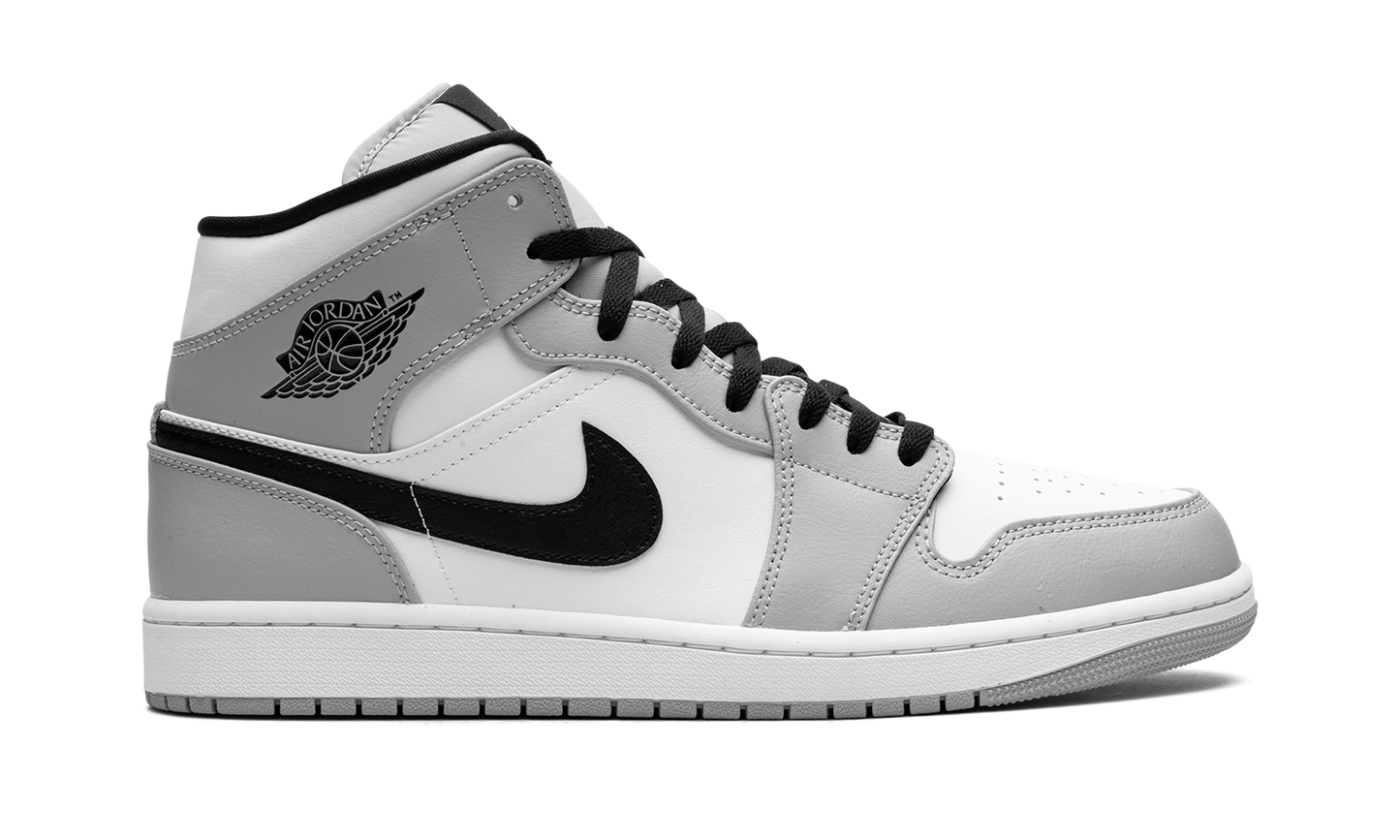 Air Jordan 1 Mid Light Smoke Grey