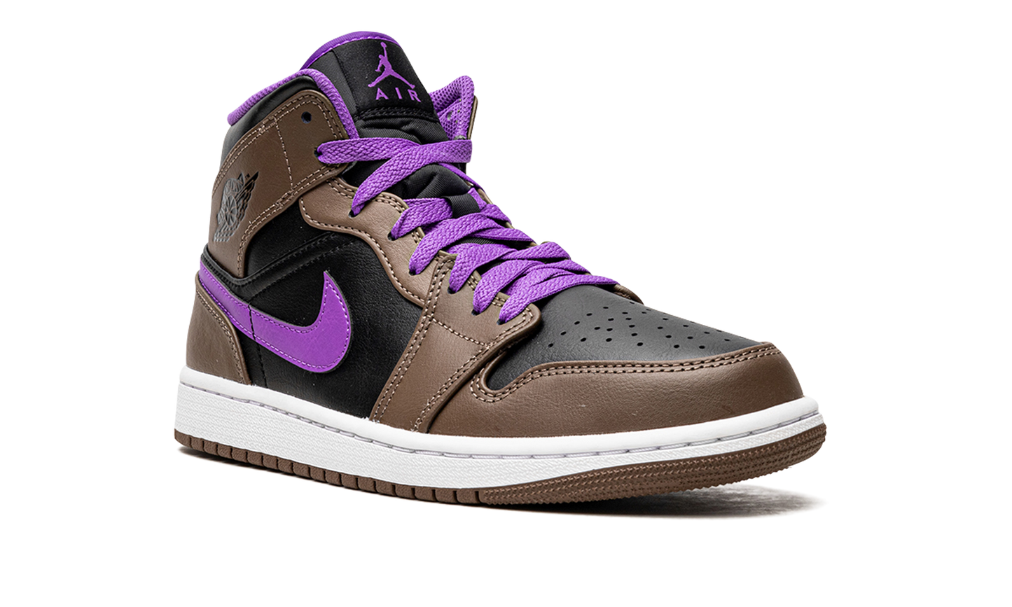 Air Jordan 1 Mid Purple Mocha