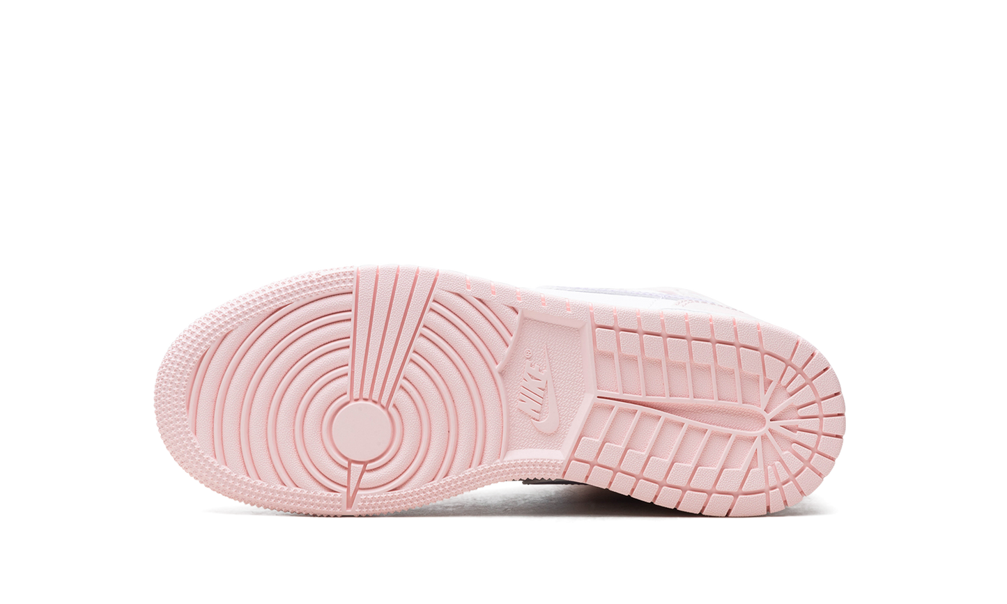 Air Jordan 1 Mid Pink Wash