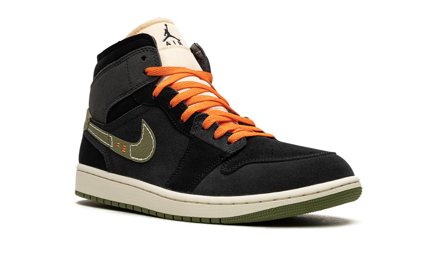 Air Jordan 1 Mid SE Craft Anthracite Light Olive
