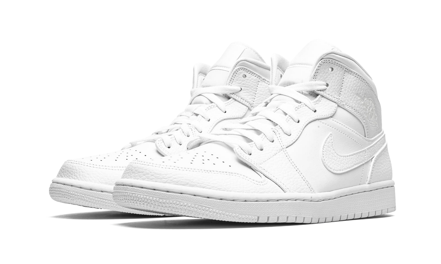 Air Jordan 1 Mid Triple White 2.0 (2020)