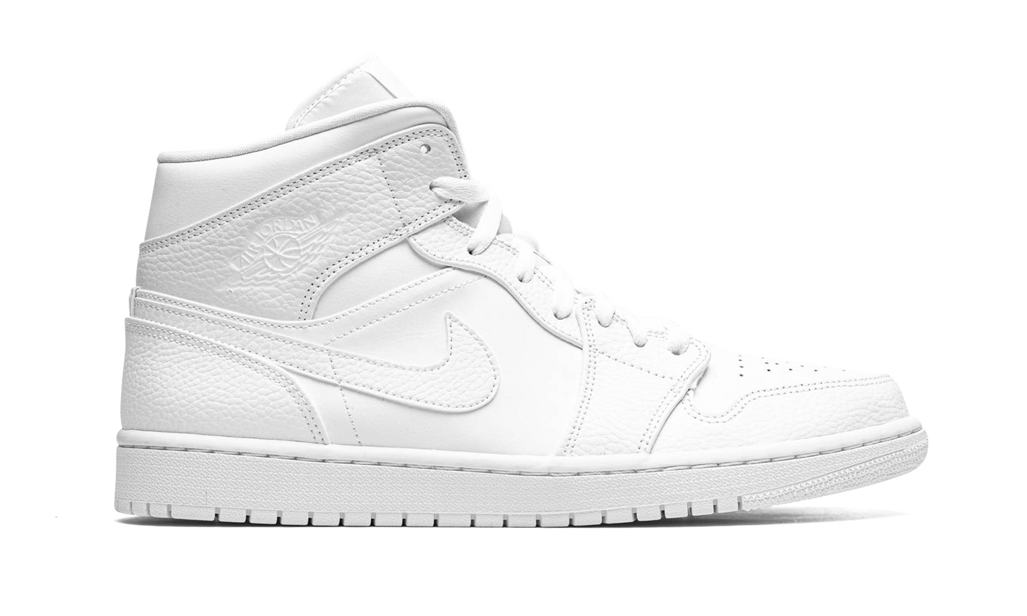 Air Jordan 1 Mid Triple White 2.0 (2020)