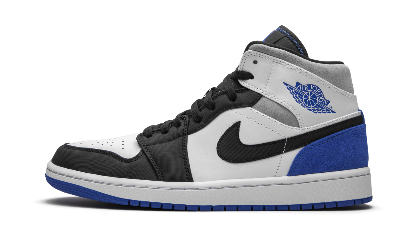 Air Jordan 1 Mid SE Royal Black Toe