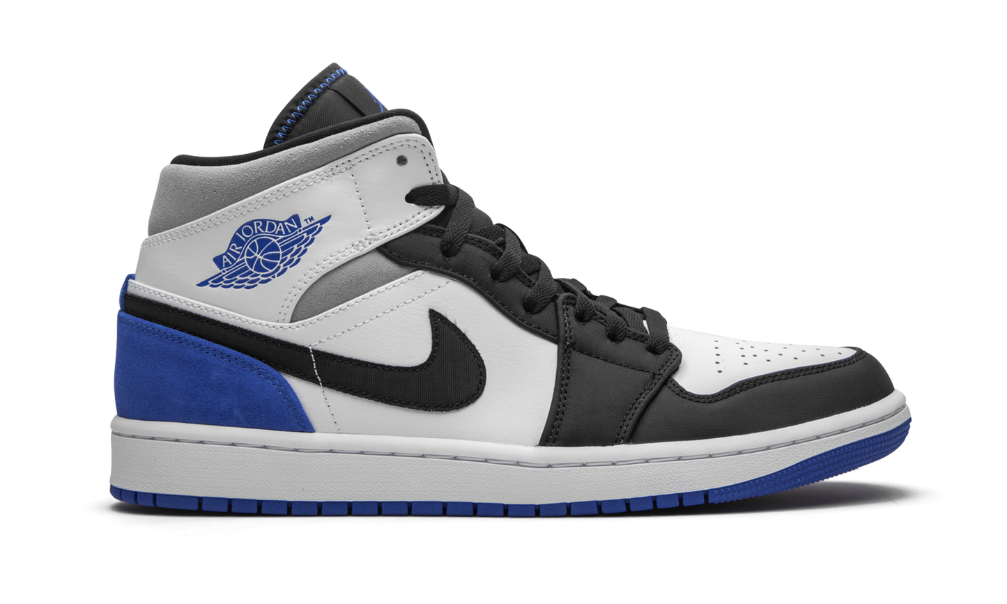 Air Jordan 1 Mid SE Royal Black Toe