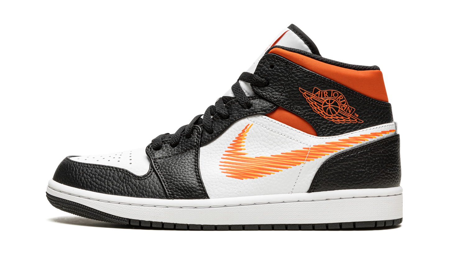 Air Jordan 1 Mid Zig Zag Swoosh