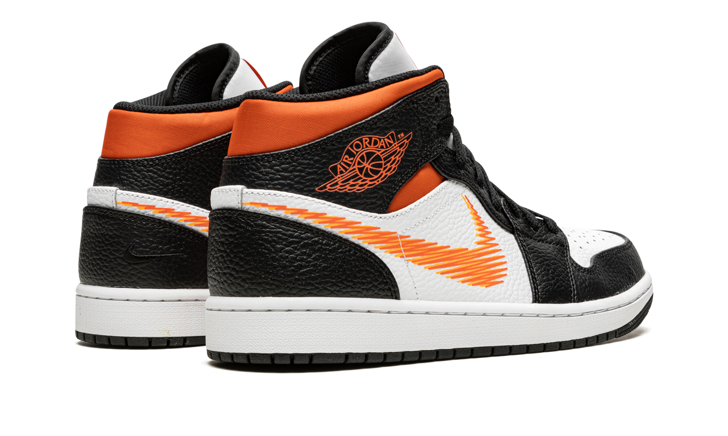 Air Jordan 1 Mid Zig Zag Swoosh