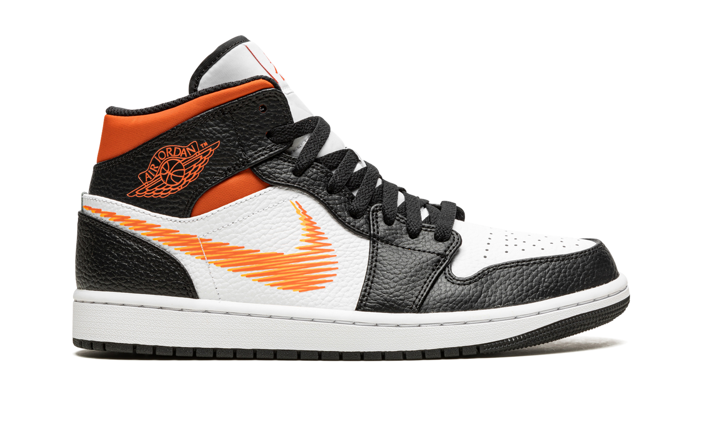 Air Jordan 1 Mid Zig Zag Swoosh