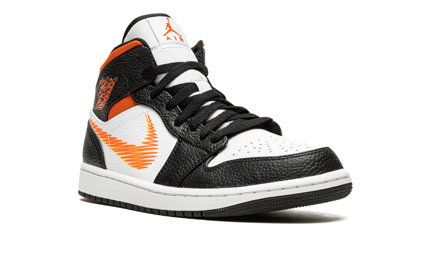 Air Jordan 1 Mid Zig Zag Swoosh