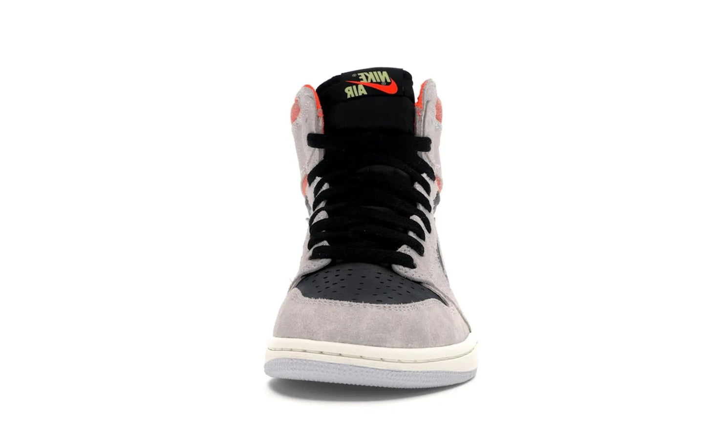 Air Jordan 1 Retro High Neutral Grey Hyper Crimson